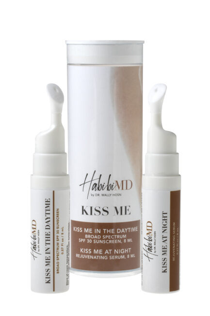 KISS ME Sun Screen & Restorative Serum Kit – HabibiMD